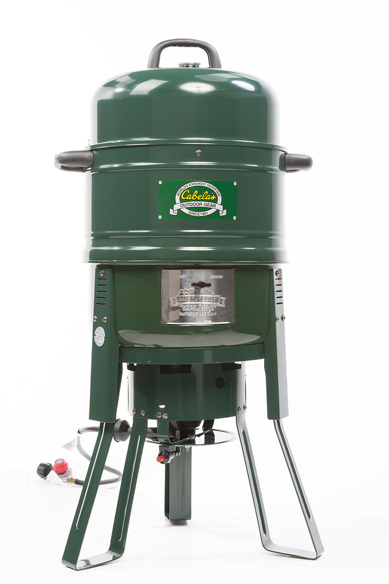 Masterbuilt and Cabela's 7-in-1 gas smokers